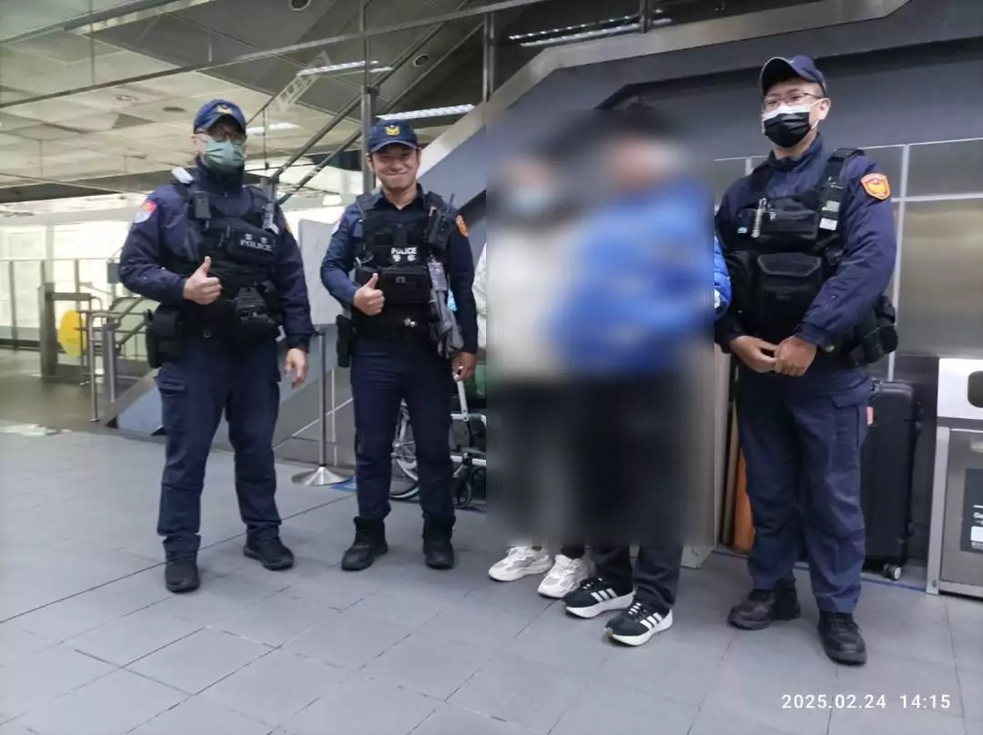 聽障兒錯過列車與母走散 桃園捷警隊火速助團圓 聽障兒錯過列車與母走散 桃園捷警隊火速助團圓