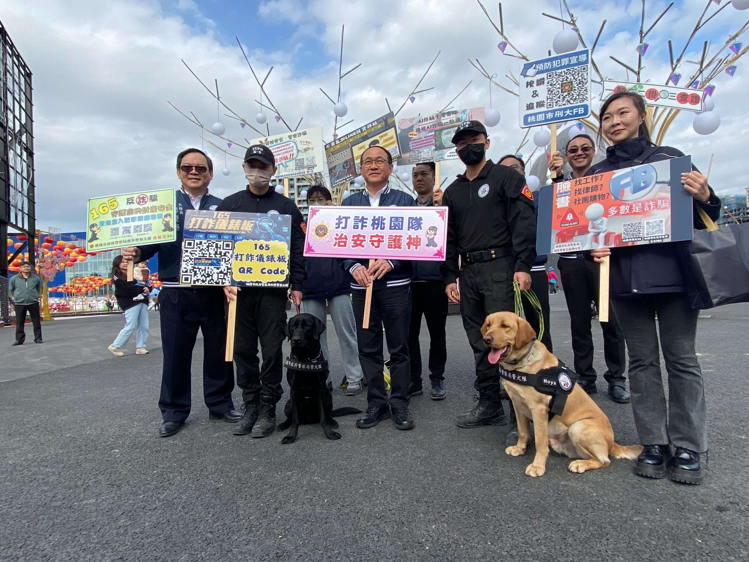 桃園警犬隊出任務 守護台灣燈會治安 S 19071083 scaled