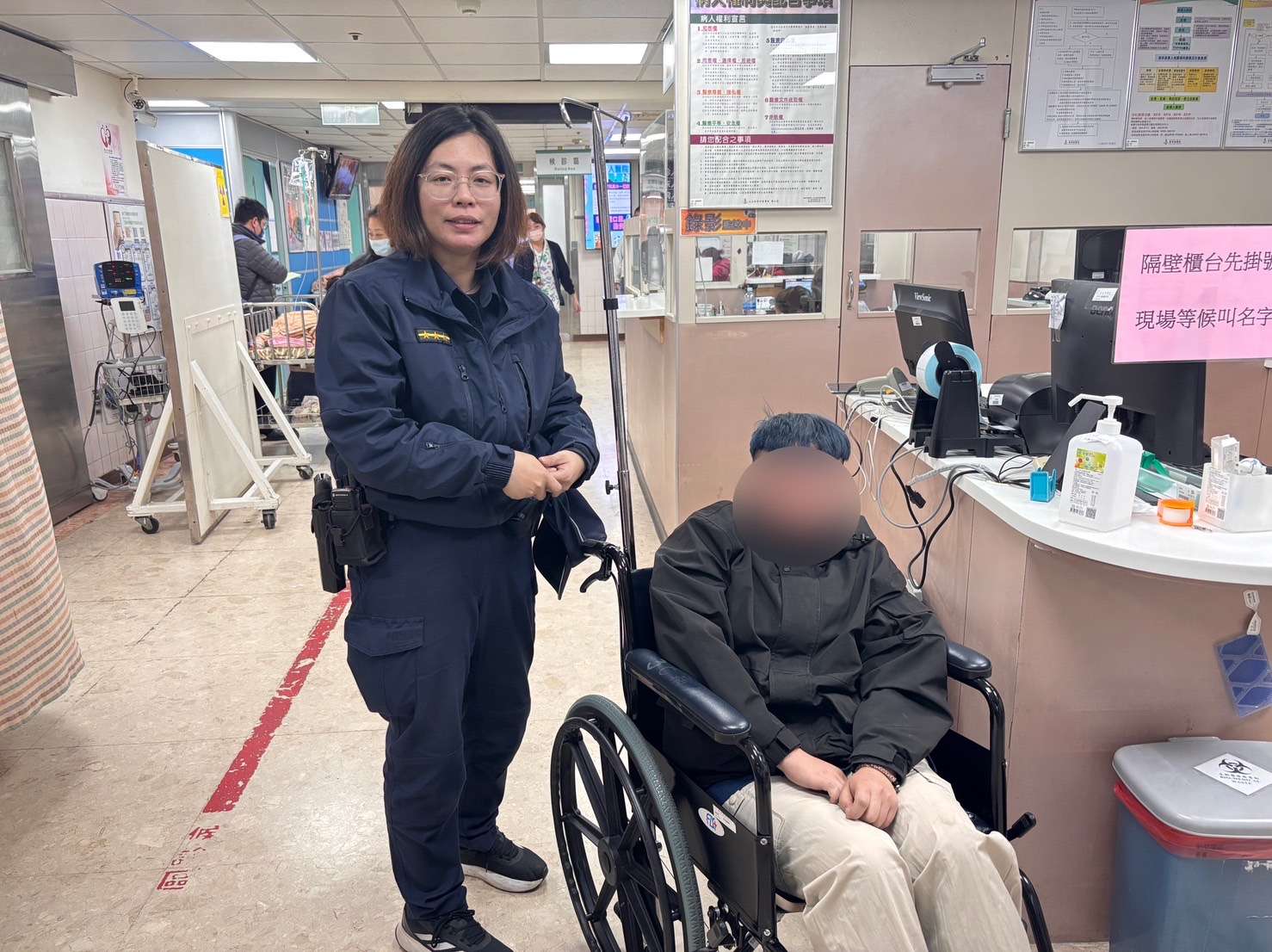 女子心臟病發意識不清 大溪警開道15分鐘送醫 S 237625348 0