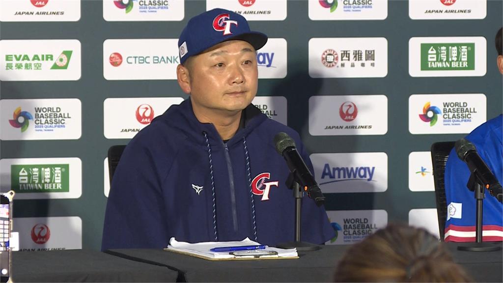 曾豪駒讚全隊打擊火力發揮 19歲小將徐翔聖將對尼加拉瓜先發