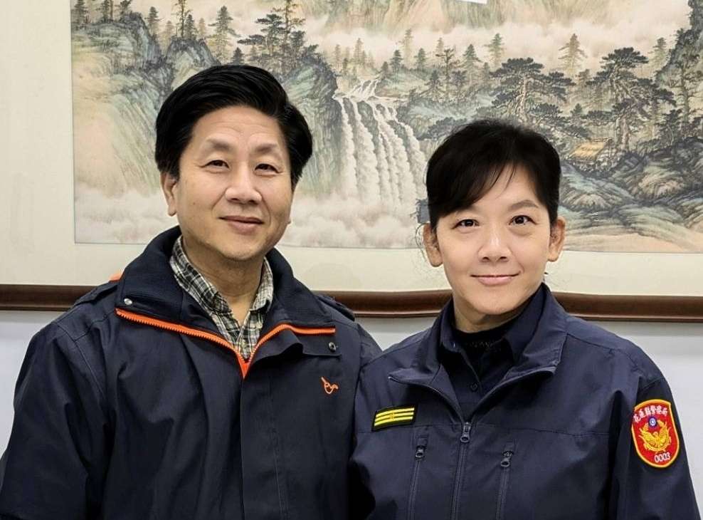桃警刑事鑑識中心主任履新 「俠侶接棒」添佳話