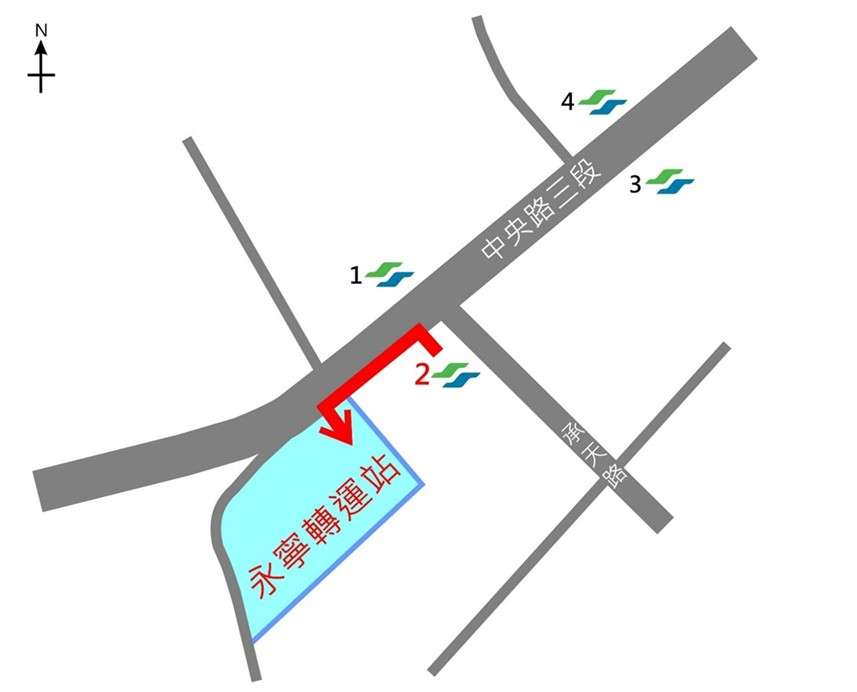 永寧轉運站2/17全新啟用 10條公車路線調整停靠 messageImage 1739524550653