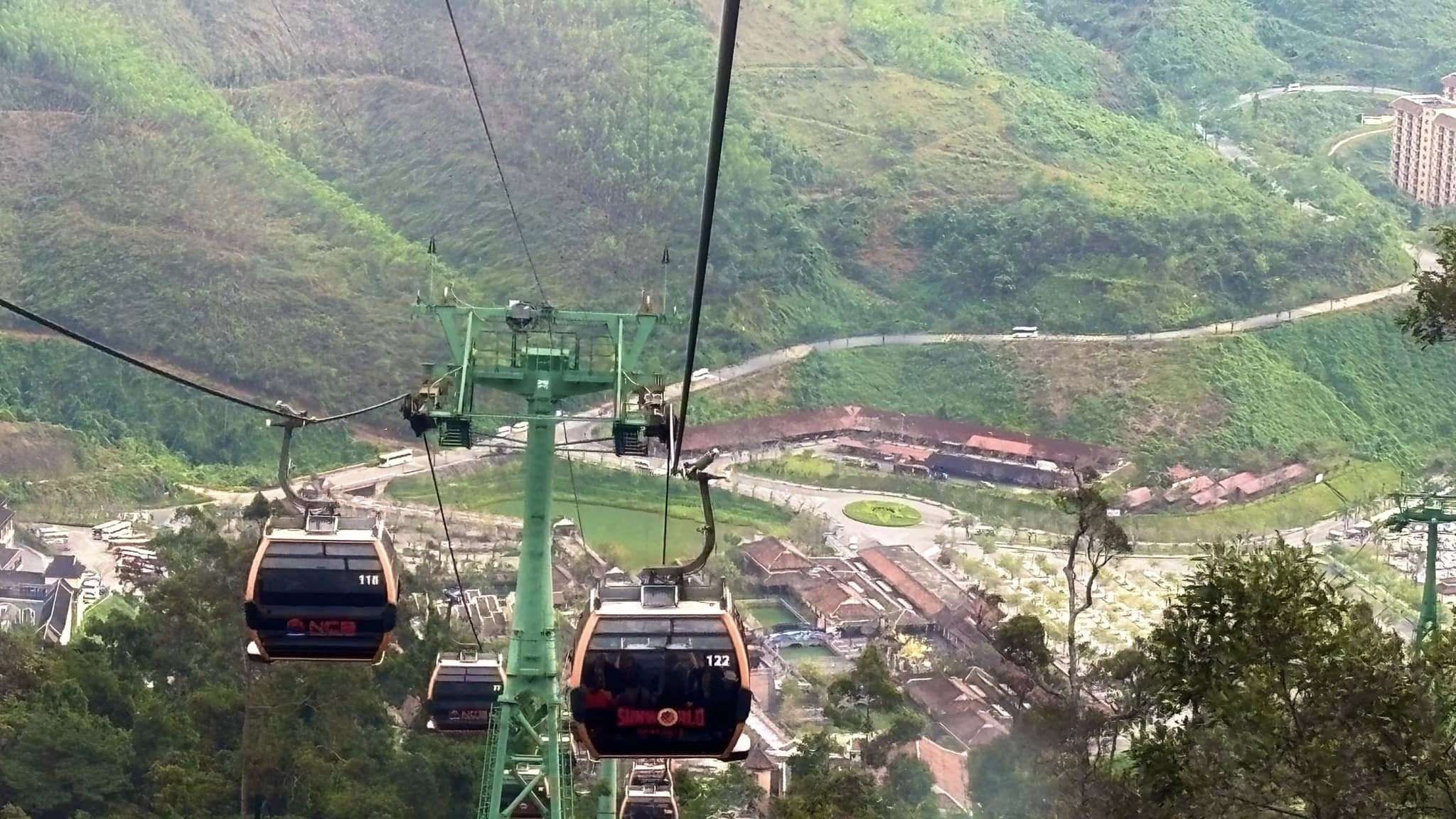 副刊/峴港仙境巴拿山 0319纜車 0