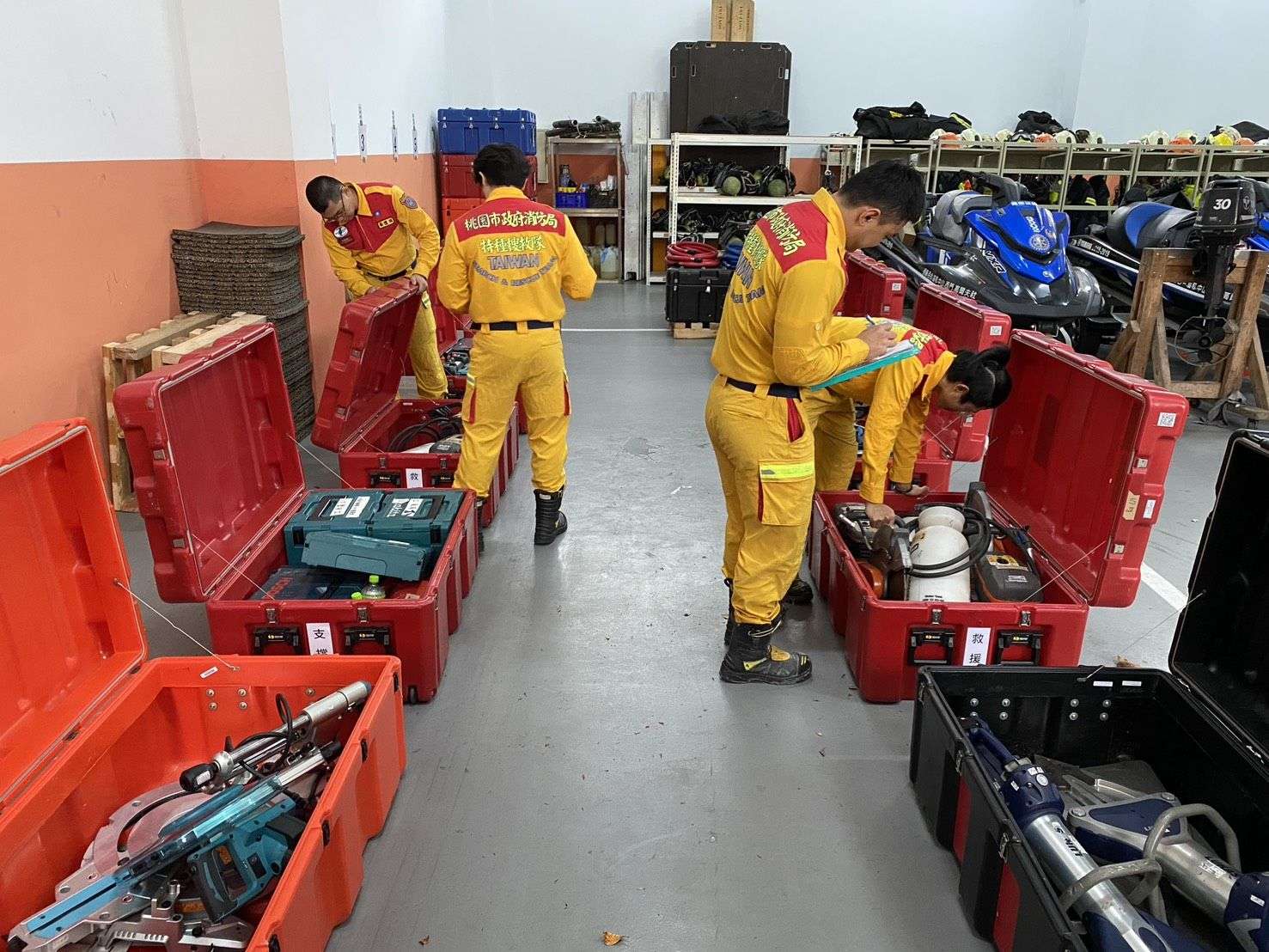 7.7強震襲擊緬甸!桃園消防局40人團隊整備待命馳援 1096046 0