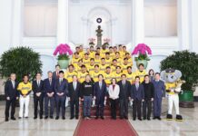 中信兄弟奪冠前進總統府!賴清德表揚球員肯定拚戰精神