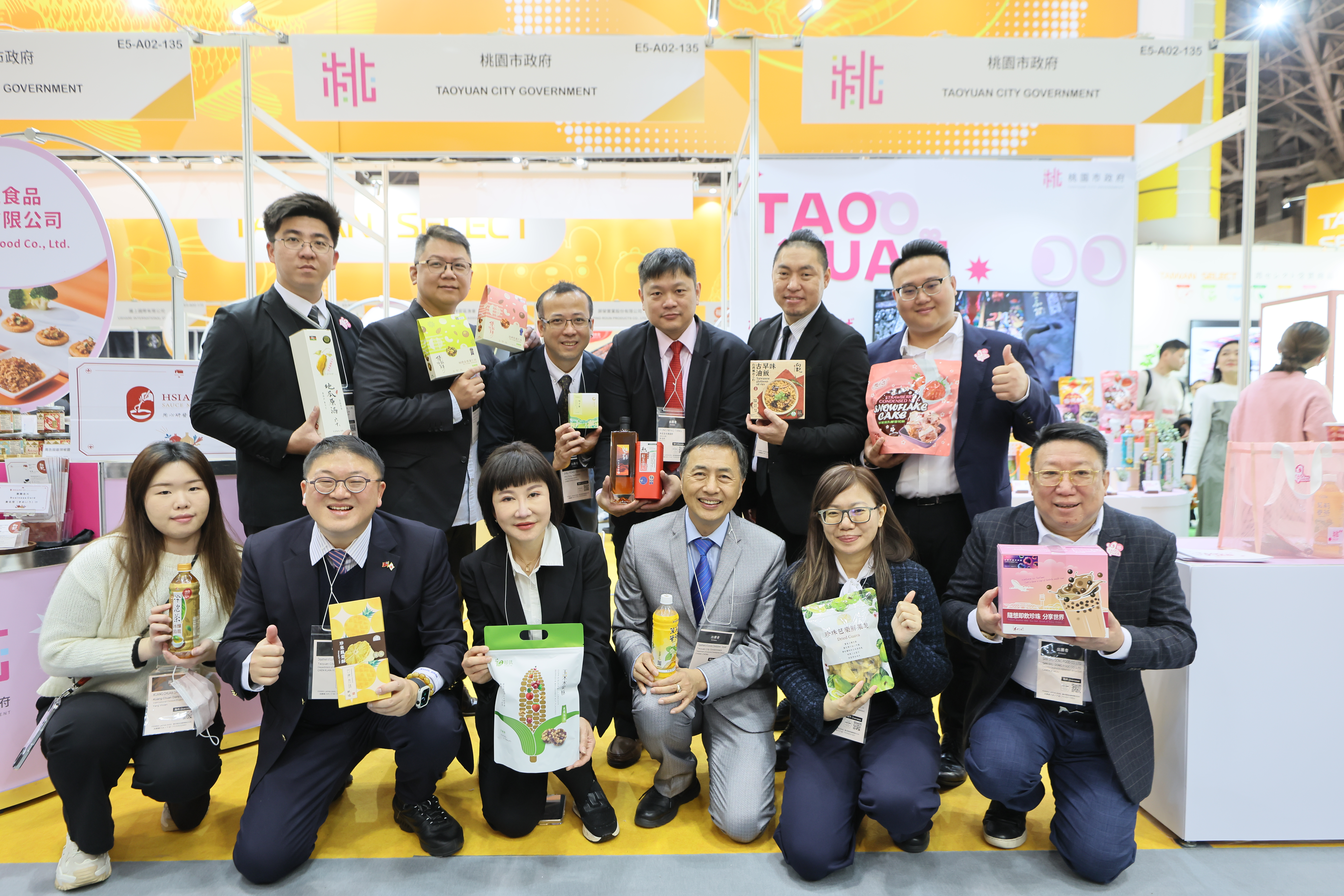桃市府攜手10家廠商亮相東京國際食品展 打造在地品牌國際商機 2 4