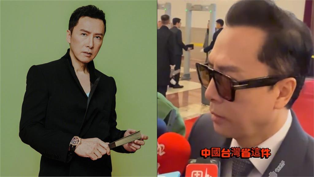 遭問台藝人挺中國風波 甄子丹動怒這樣說