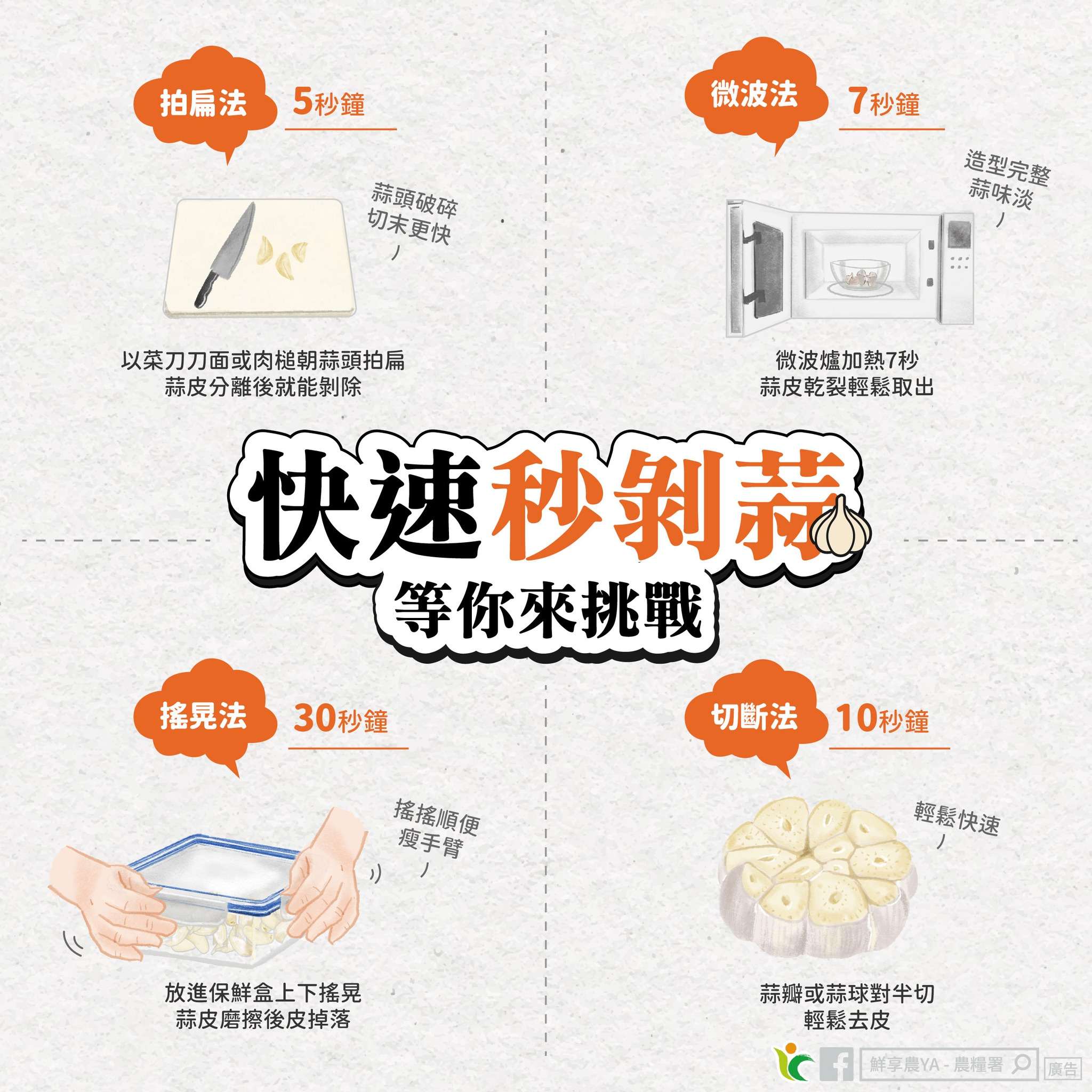 4種剝蒜妙招 最快「只要5秒」去皮超省時 481774011 960359109576053 4329515235972529873 n 1