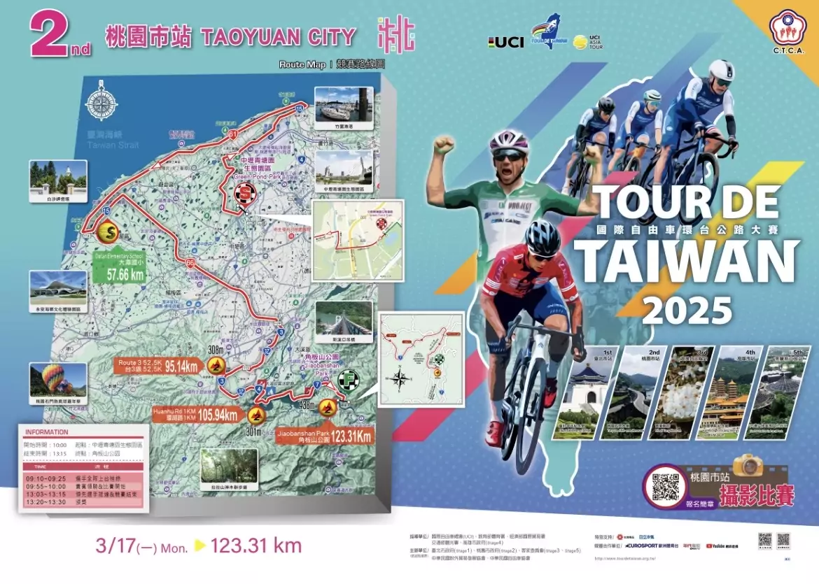 國際自由車環台賽桃園市站3/17登場 桃警3/10演練交管 C0F98FB2 8EC8 46C7 A287 3CD3586751F3