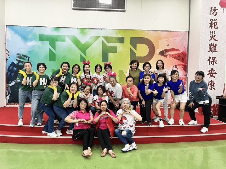 桃園防火宣導隊25周年慶祝活動熱鬧登場 防宣姊妹為社區安全把關 S 14196785