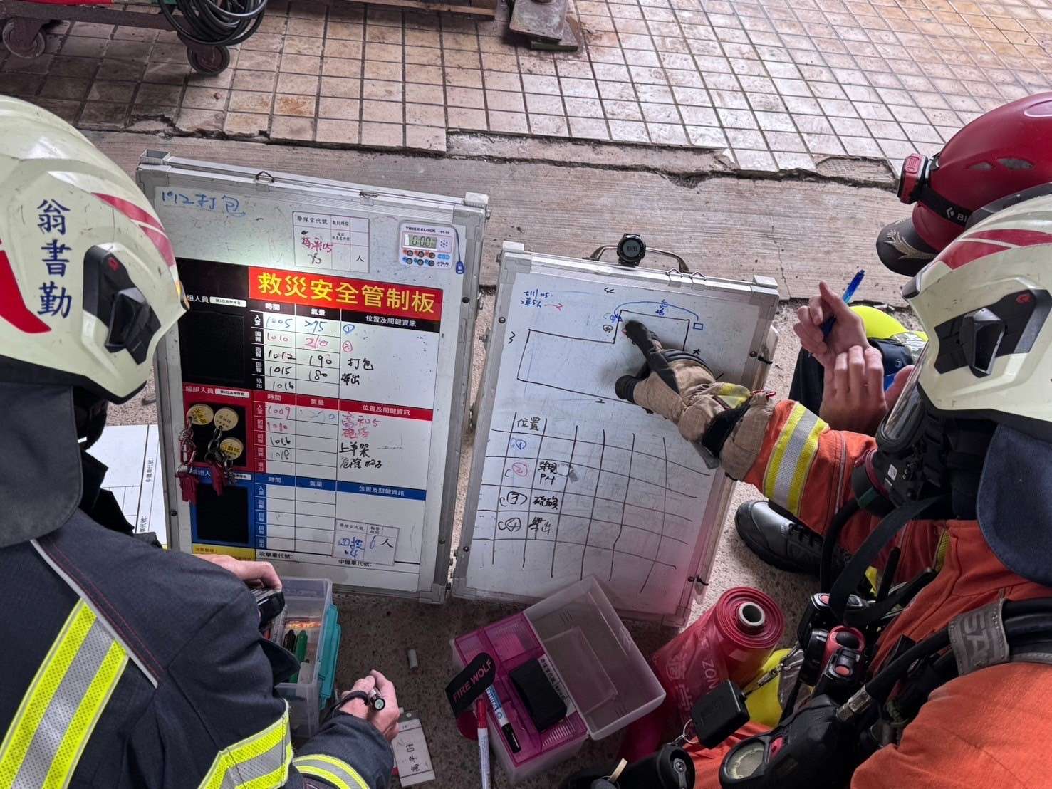 大溪消防分隊前進化學工廠演練 強化業者防災應變能力 S 14409821 0