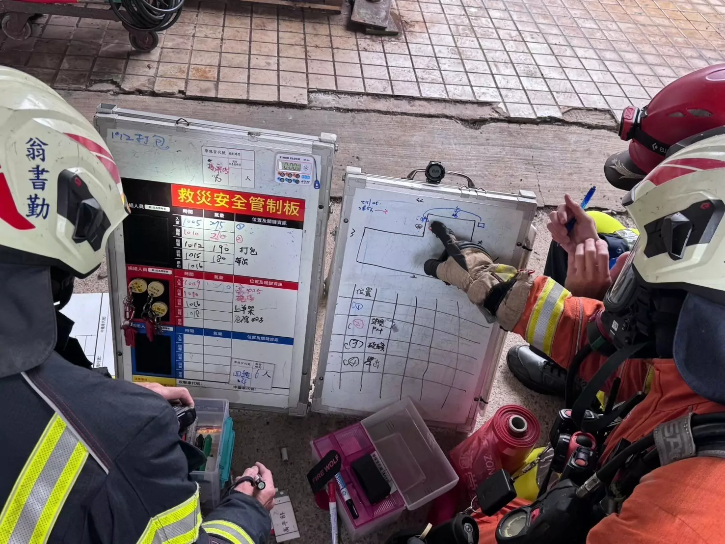 大溪消防分隊前進化學工廠演練 強化業者防災應變能力 S 14409821 0