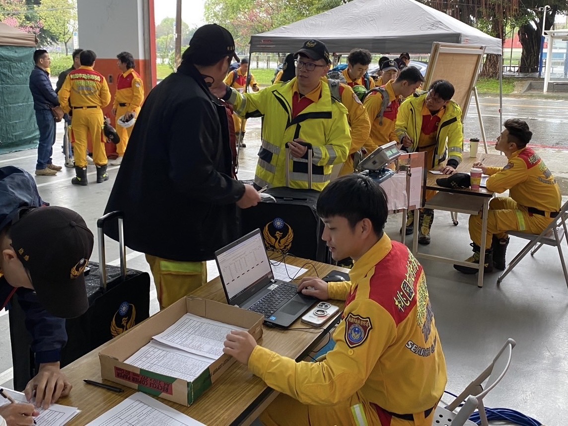 桃園特搜隊辦理演練 強化國際人道救援緊急動員集結機制 S 28229649 0