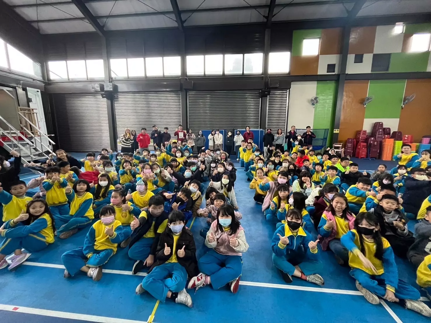 桃消大園分隊舉辦防災宣導 溪海國小學童變身小小消防員 桃消大園分隊舉辦防災宣導 溪海國小學童變身小小消防員