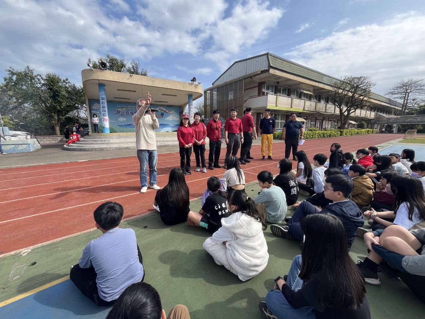 大園消防分隊前進國小宣導防災知識 趣味闖關加深學童印象 S 45949069 0