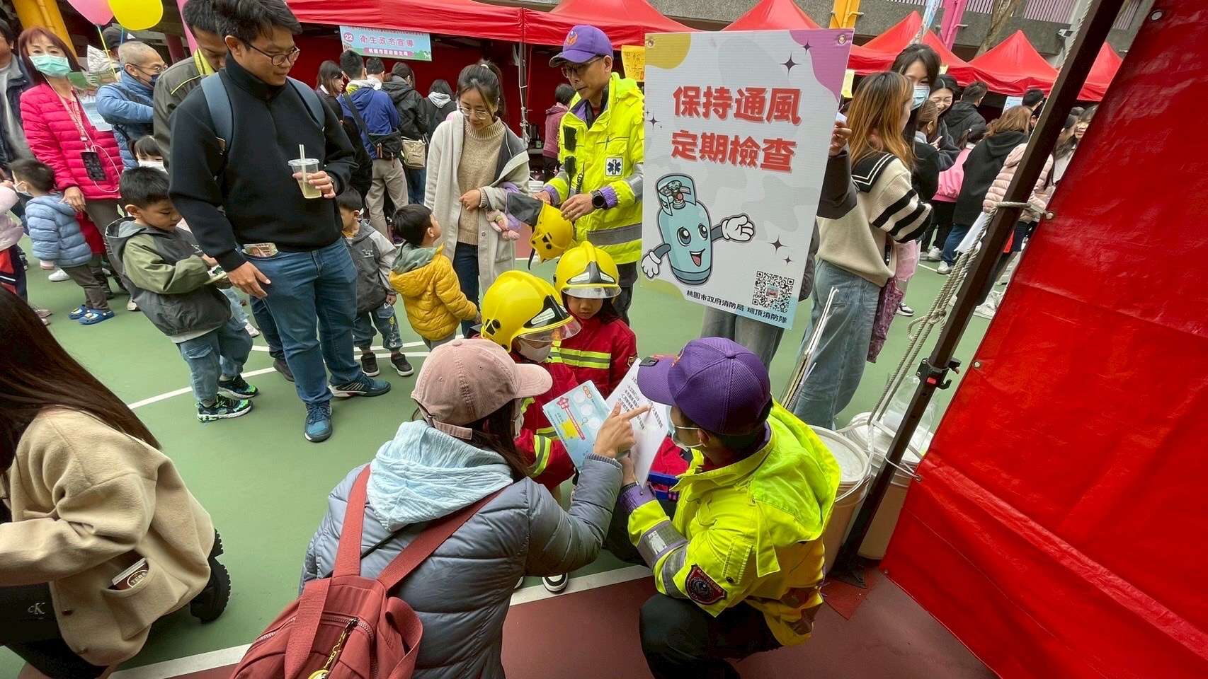 圳頂消防分隊強化民眾防火知識 清明前夕前進仁和國小宣導 S 465330241 0