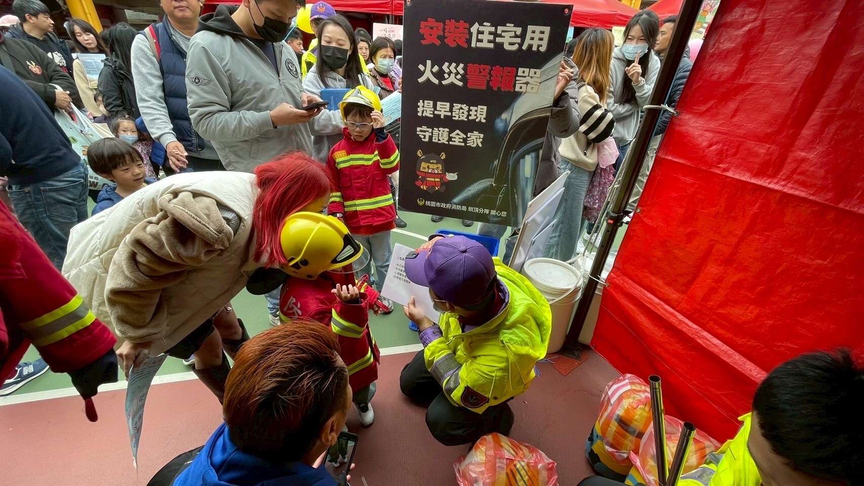 圳頂消防分隊強化民眾防火知識 清明前夕前進仁和國小宣導 S 465330243 0
