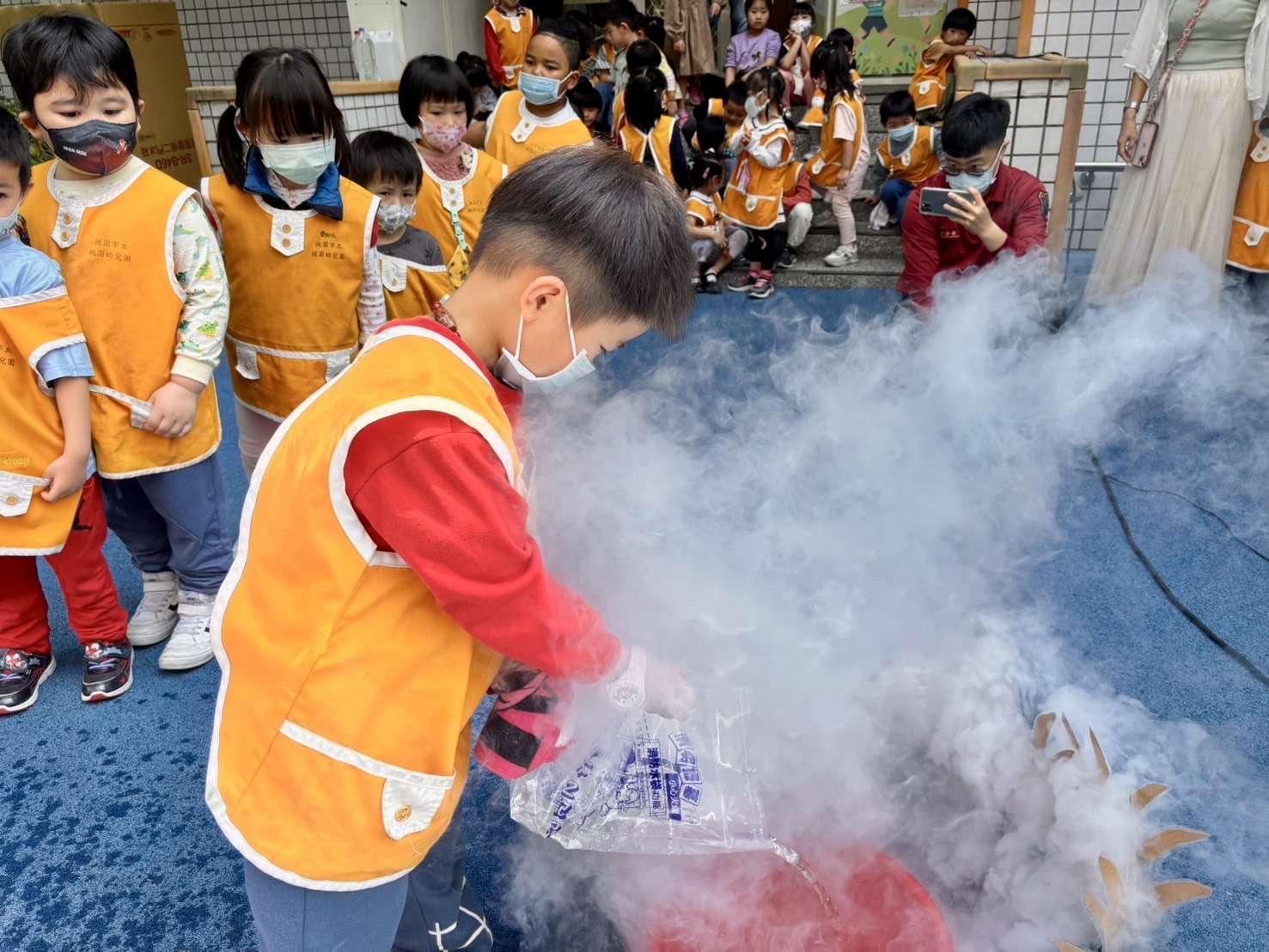 中路消防分隊前進幼兒園防火宣導　深植學童安全觀念