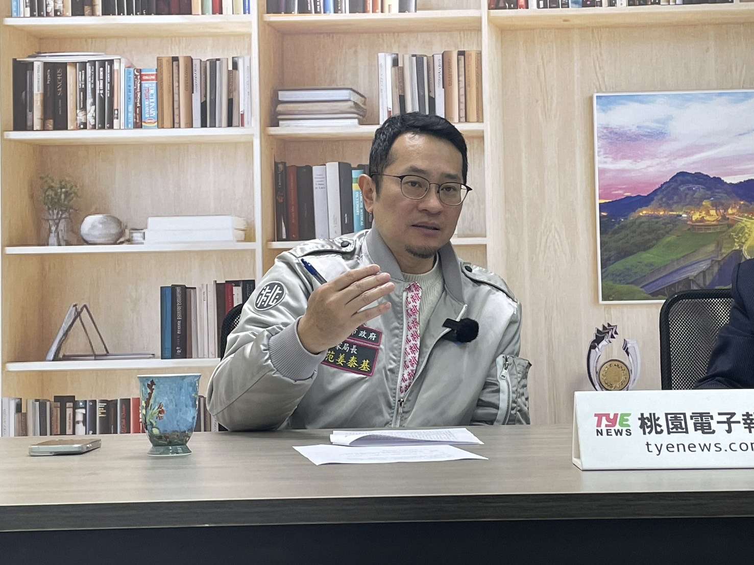【有片】客語傳承結合AI 桃園客家局長范姜泰基:讓學習更有趣 S 74842152 0