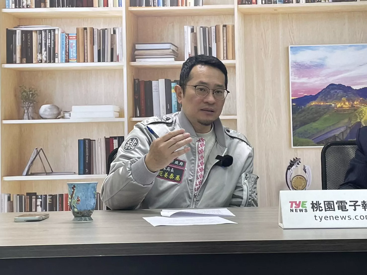【有片】客語傳承結合AI 桃園客家局長范姜泰基:讓學習更有趣 【有片】客語傳承結合AI 桃園客家局長范姜泰基:讓學習更有趣