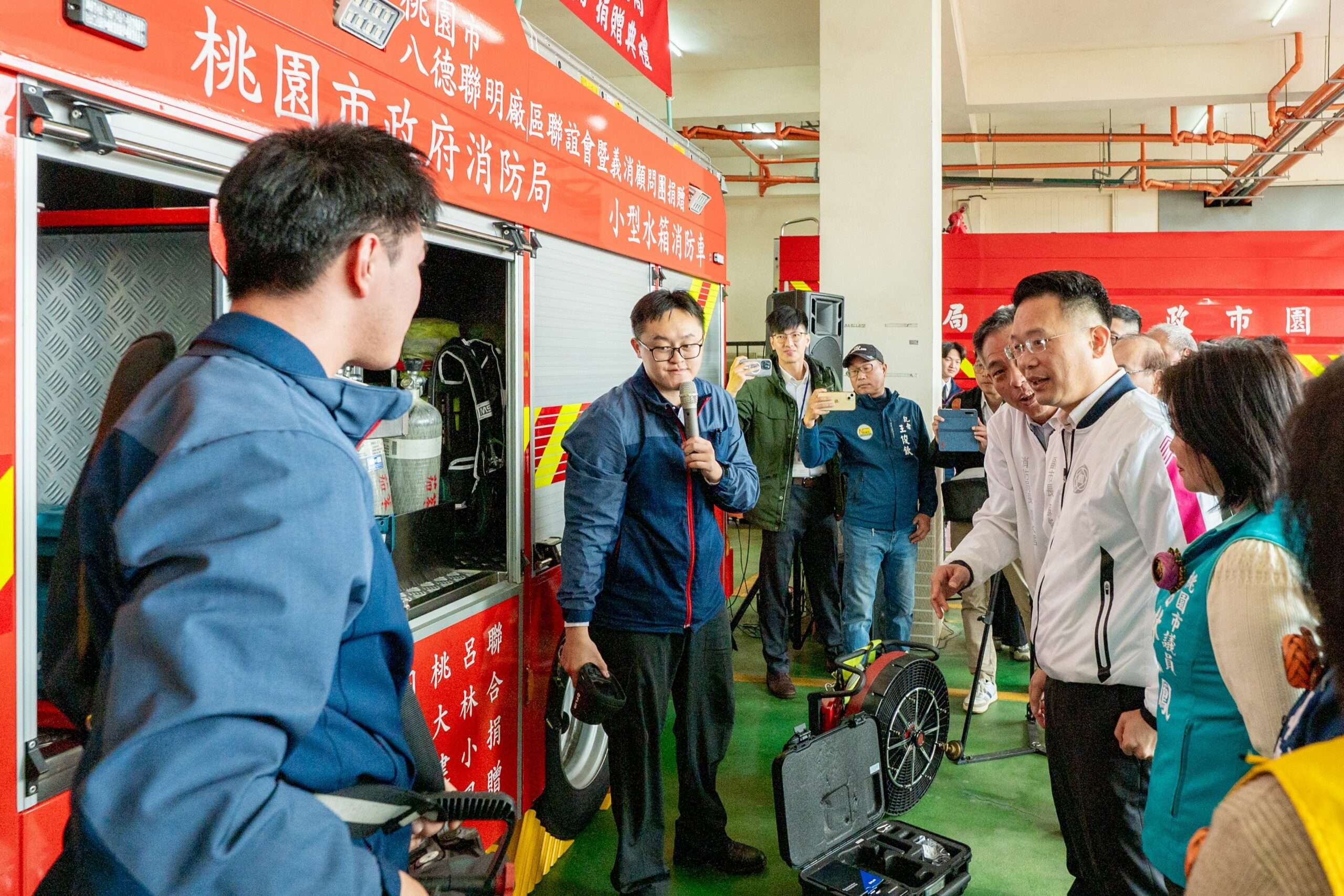 八德聯明工業區聯誼會為桃消添戰力 贈市府小型水箱消防車 cb106da8 9bdd 4a81 9ea9 13b2f65988a6 scaled