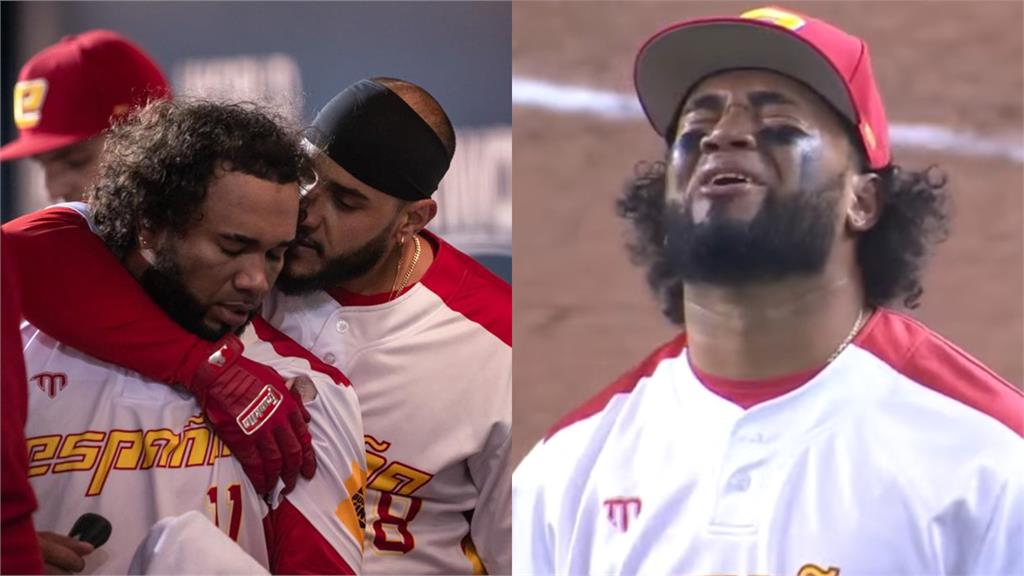 資格賽關鍵戰失誤落淚 西班牙三壘手發文感謝台灣球迷