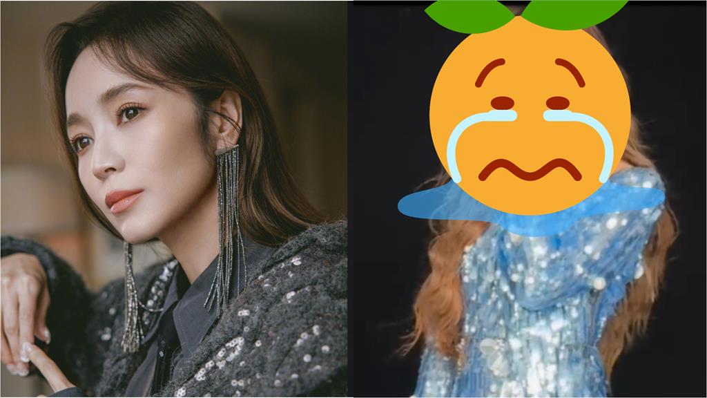 侯佩岑眼妝大翻車變歐巴桑 強風掀開47歲「無修真面目」