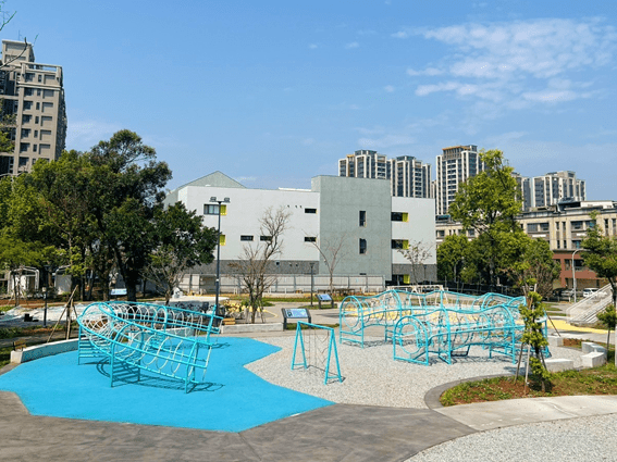 讓孩子與大自然為友 楊梅四維兒童公園全新遊戲場亮相 gs5f5s