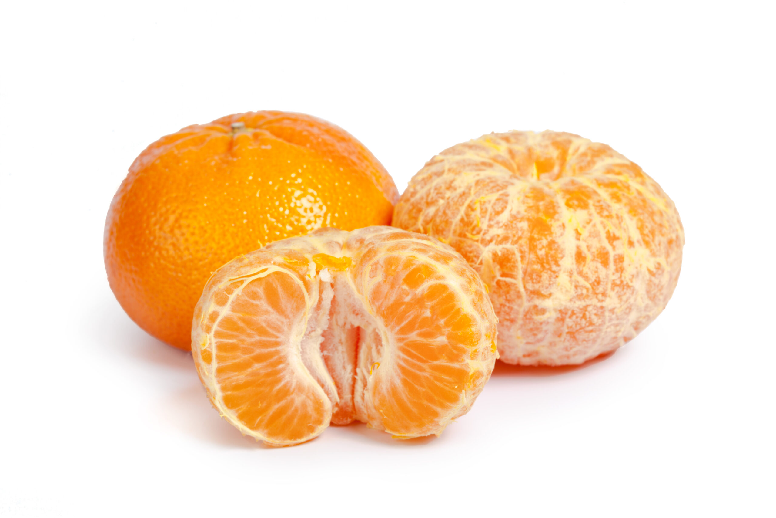 mandarin isolated white background scaled