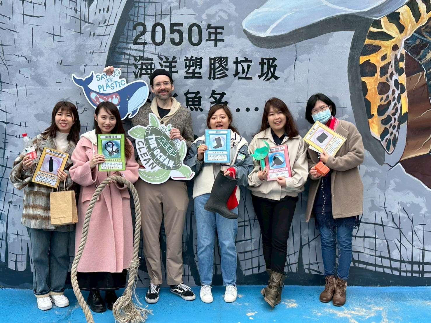 桃園大成國中海廢打造「塑SEA Bar」壽司吧 喚醒學子環保意識 134805 0