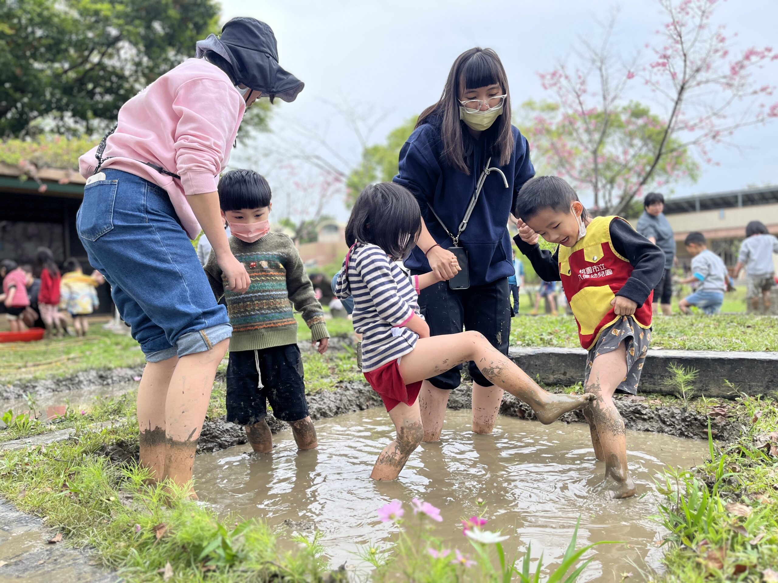 八德幼兒園推廣環境教育 學童親手插秧培養永續概念 135977 0 scaled
