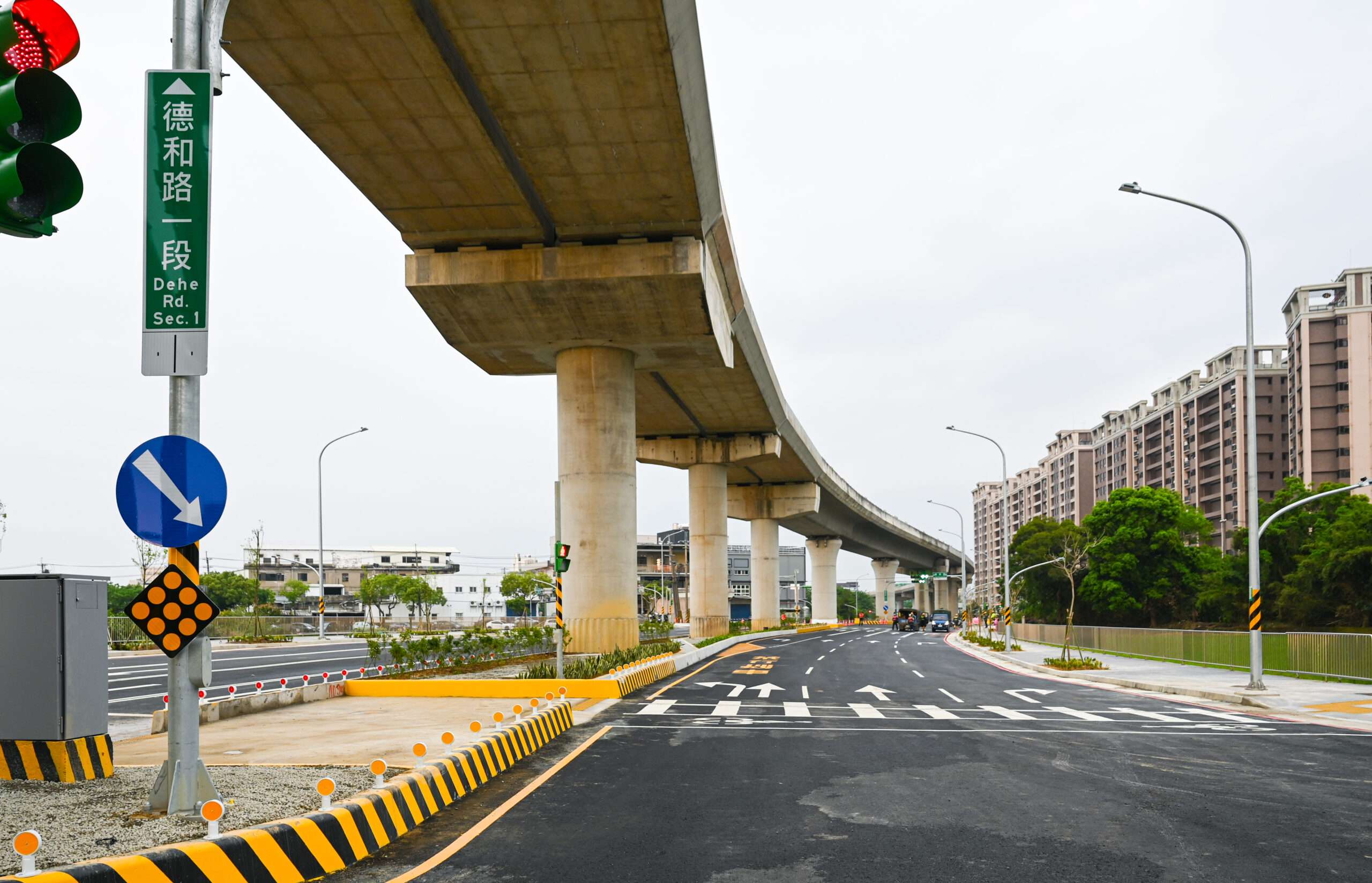 八德新闢道路德和路一段明起第1階段通車 完善大桃園交通路網 20211002 DSC 6957 0 scaled