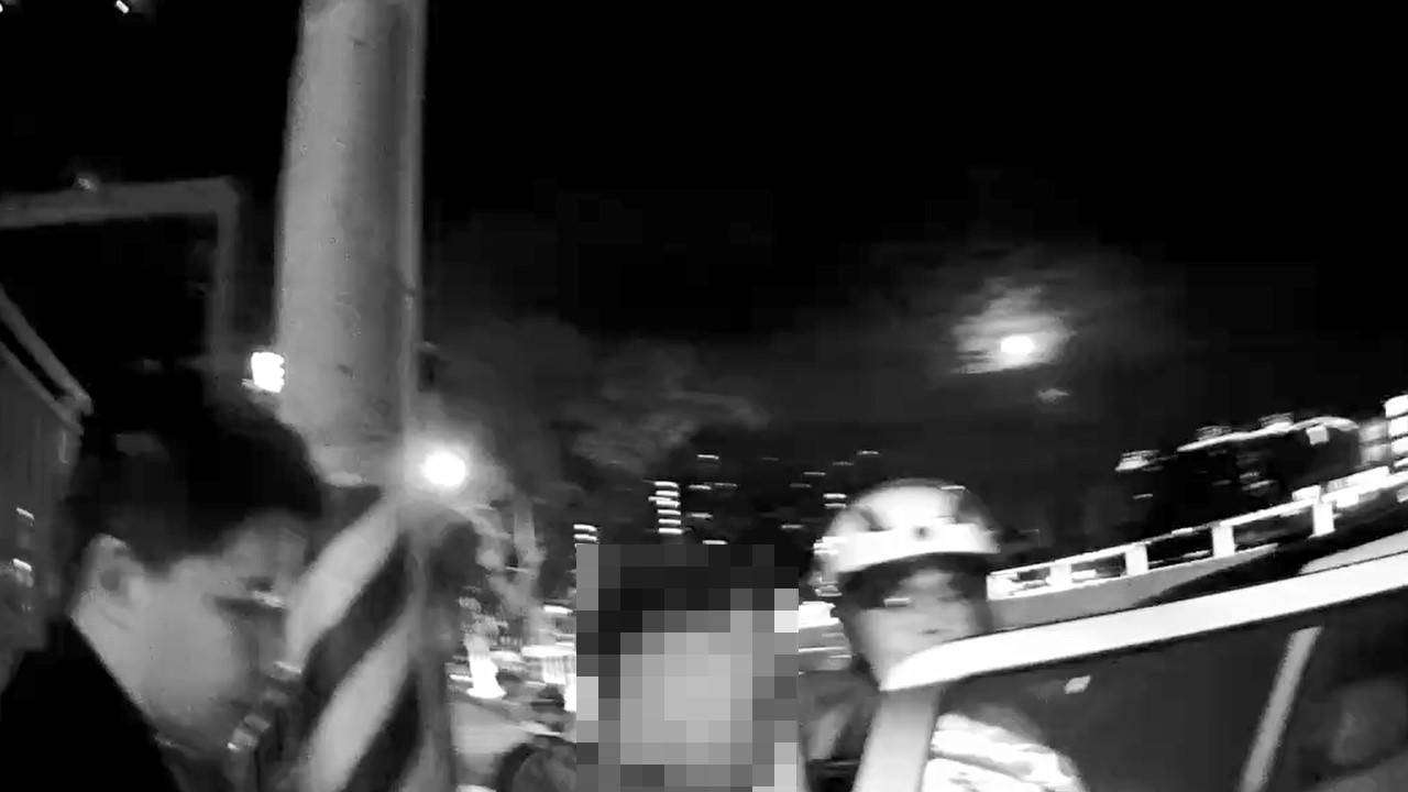 【有片】民眾遛狗巧遇警匪追逐「飆車」神助攻逮失聯移工 2128273 0