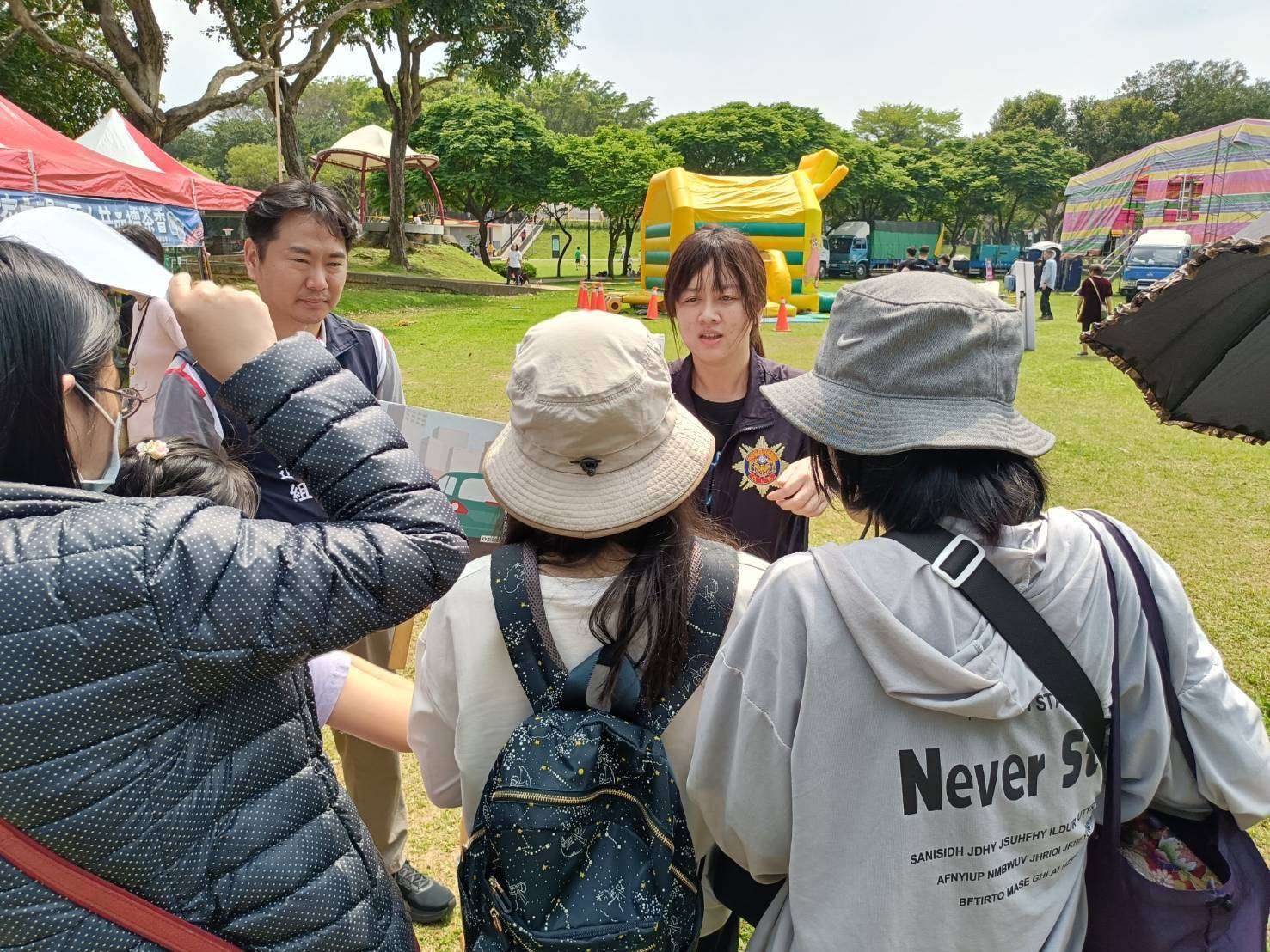 桃警前進「大樹林文化巡禮」活動宣導 強化民眾交安觀念 326378