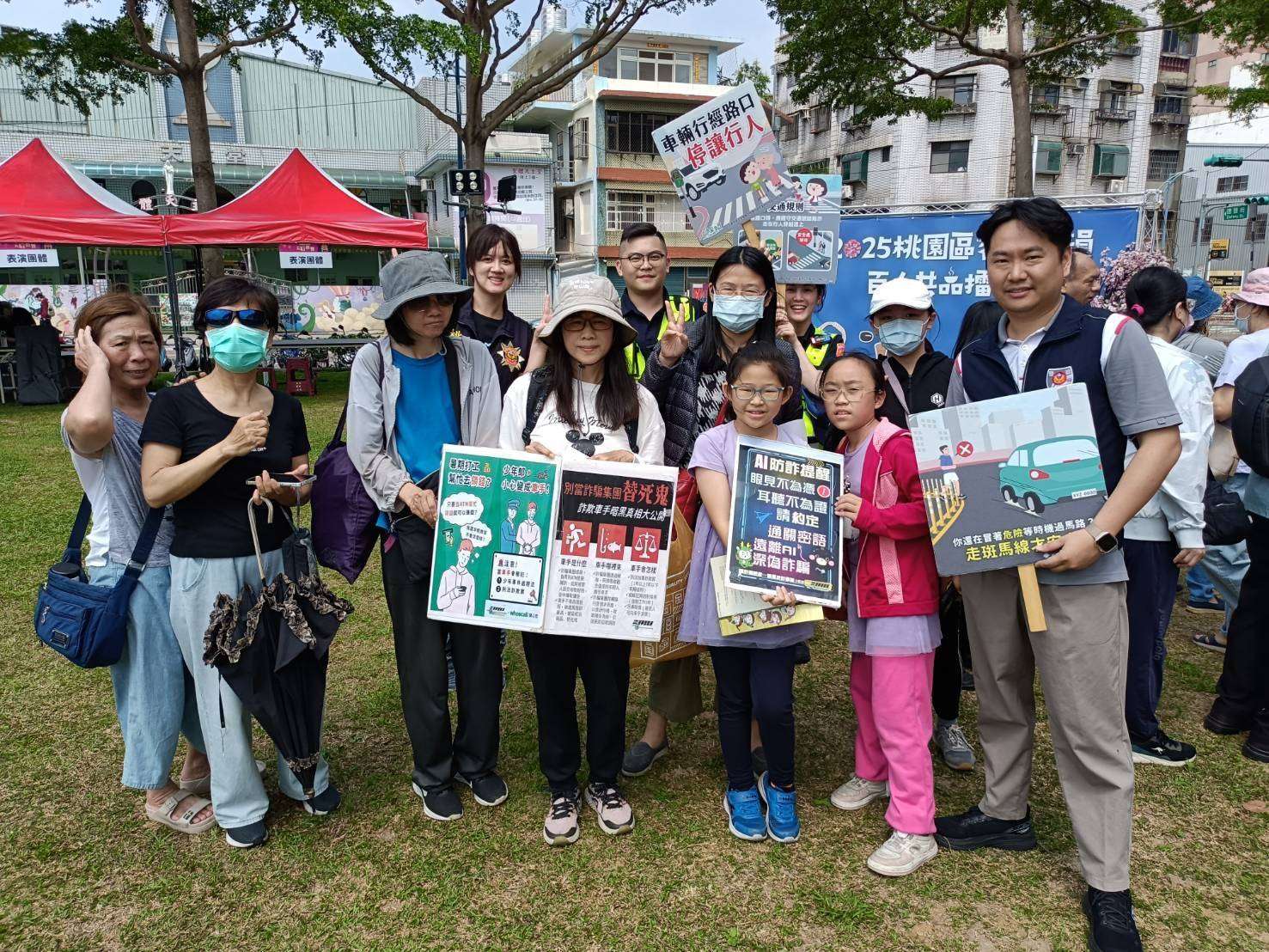 桃警前進「大樹林文化巡禮」活動宣導 強化民眾交安觀念 326379