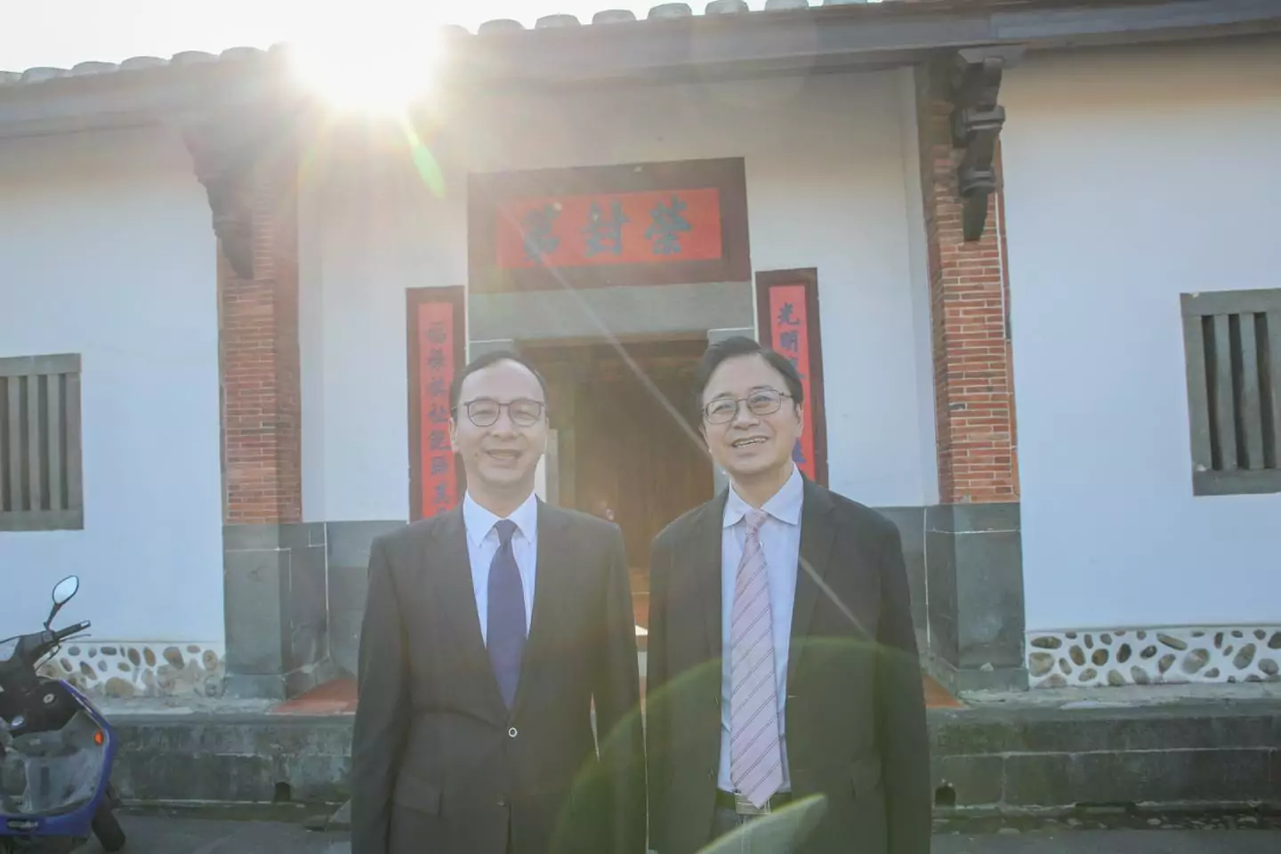 朱立倫喊「今晚北檢見」 張善政將出席聲援 朱立倫喊「今晚北檢見」 張善政將出席聲援