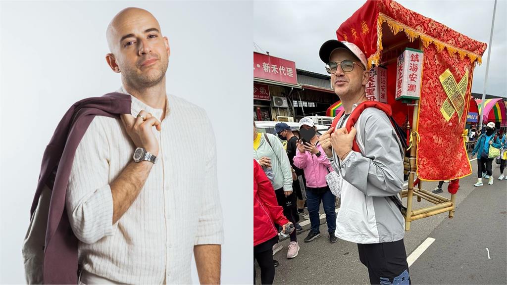 吳鳳媽祖遶境抬神轎 感性親吐人生轉捩點