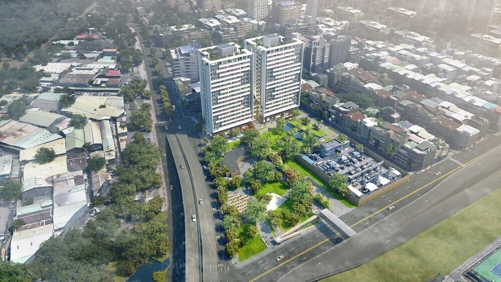 蘆洲首座社宅共構停車場!近捷運輕軌、擁綠地學區 提供456戶