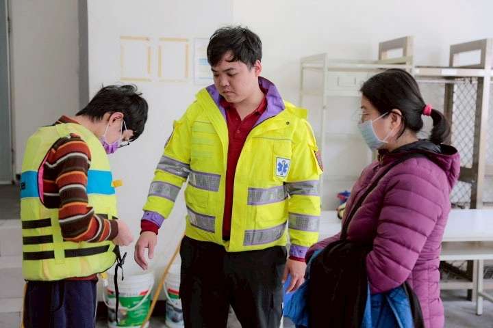 桃園消防分隊舉辦趣味防災體驗 孩童從小建立防災意識 S 14213172 0