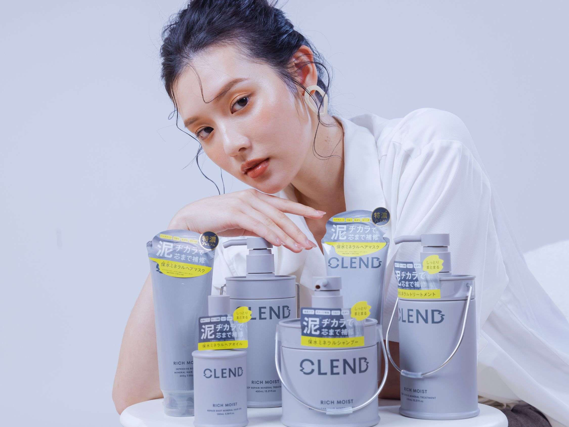 明基健康生活攜手CLEND 推出礦泥養護髮品 S 16121894