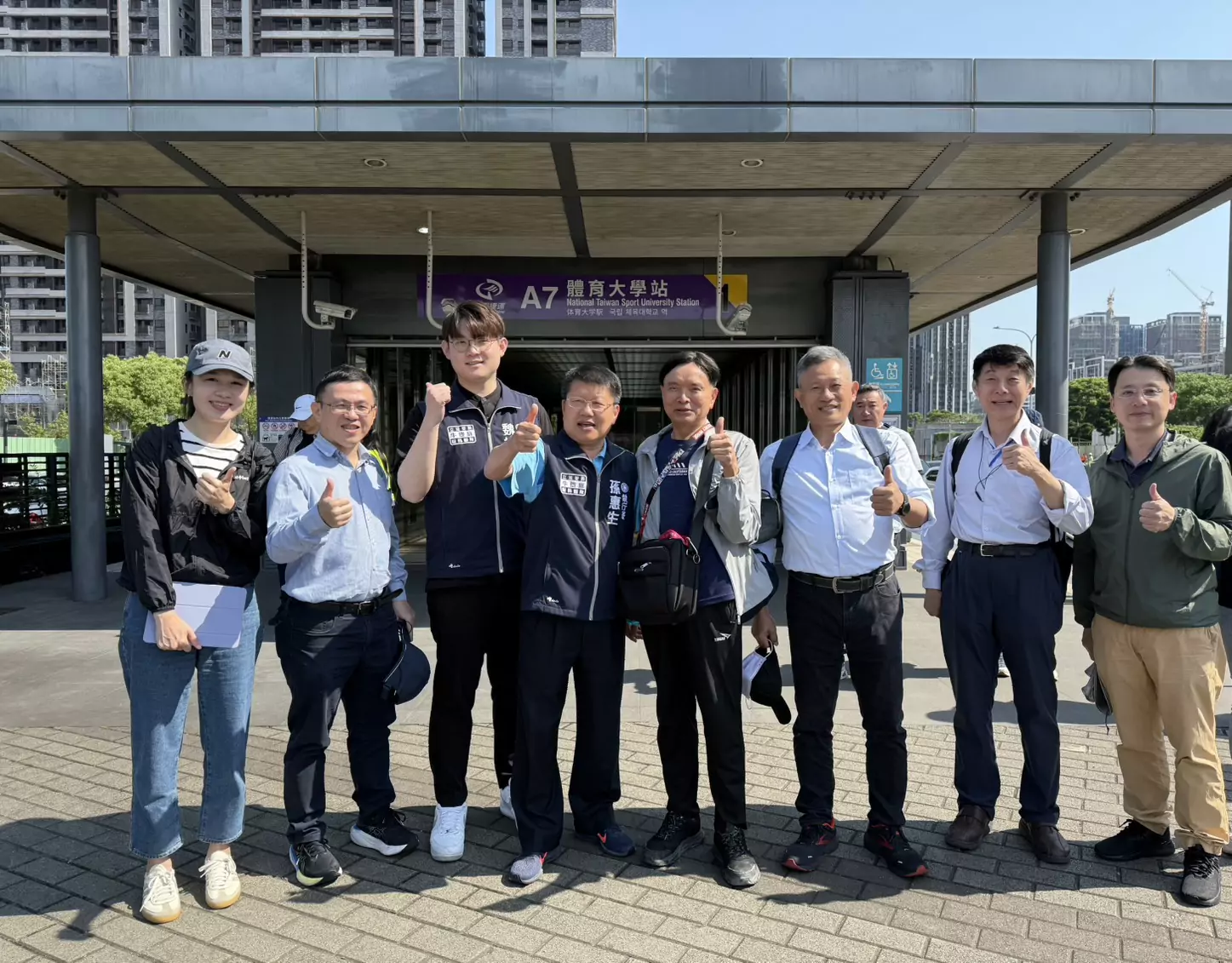 串聯北北桃生活圈 桃捷長庚線辦理16公里全線踏勘 串聯北北桃生活圈 桃捷長庚線辦理16公里全線踏勘