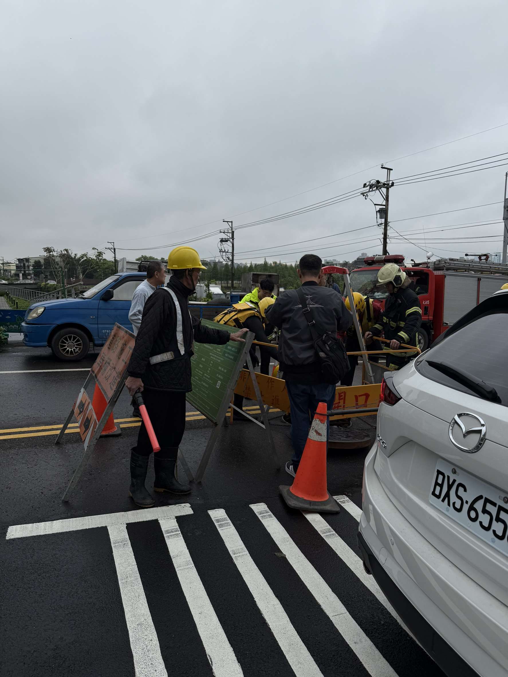 八德工人下水道內遭沖走尚未尋獲 桃園勞檢處將對雇主開罰 S 272449596 0