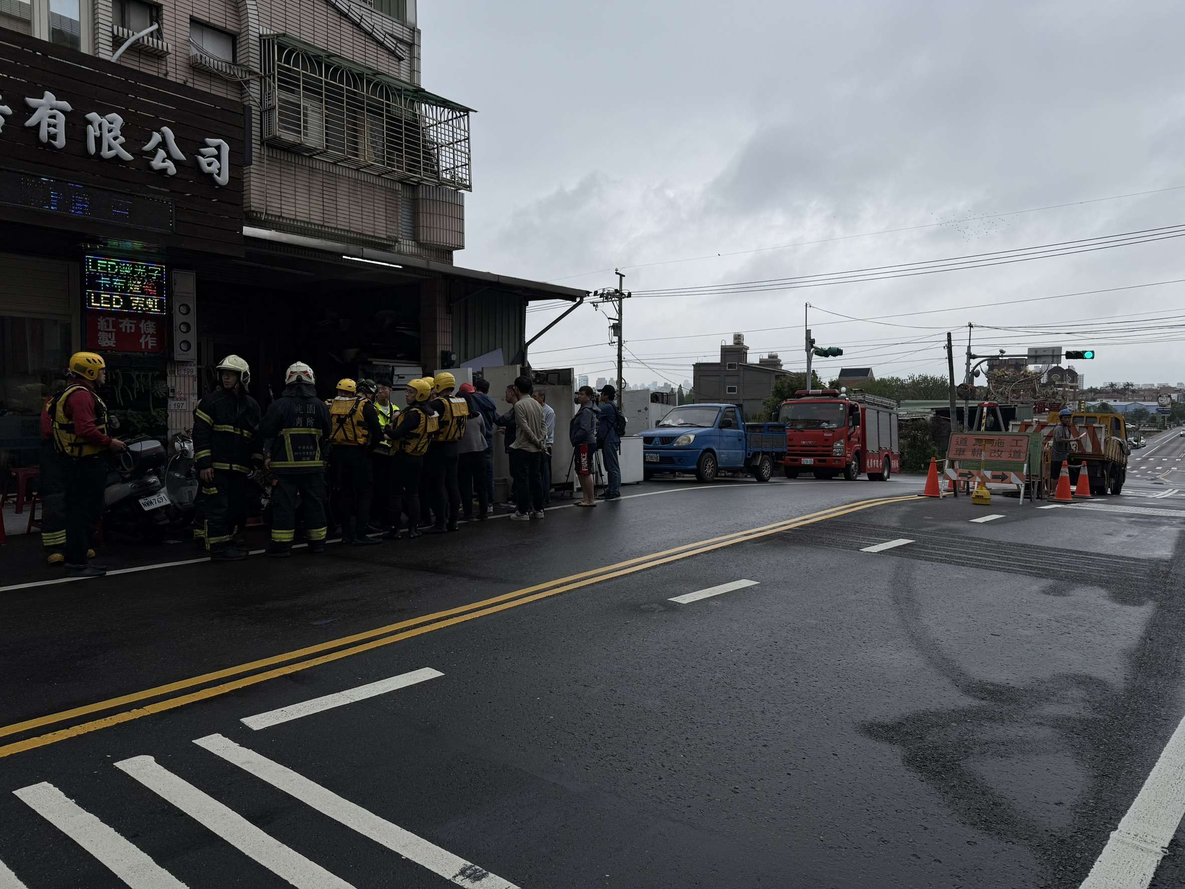 八德遭沖走工人大園區尋獲 已成冰冷遺體 S 272449606 0 0