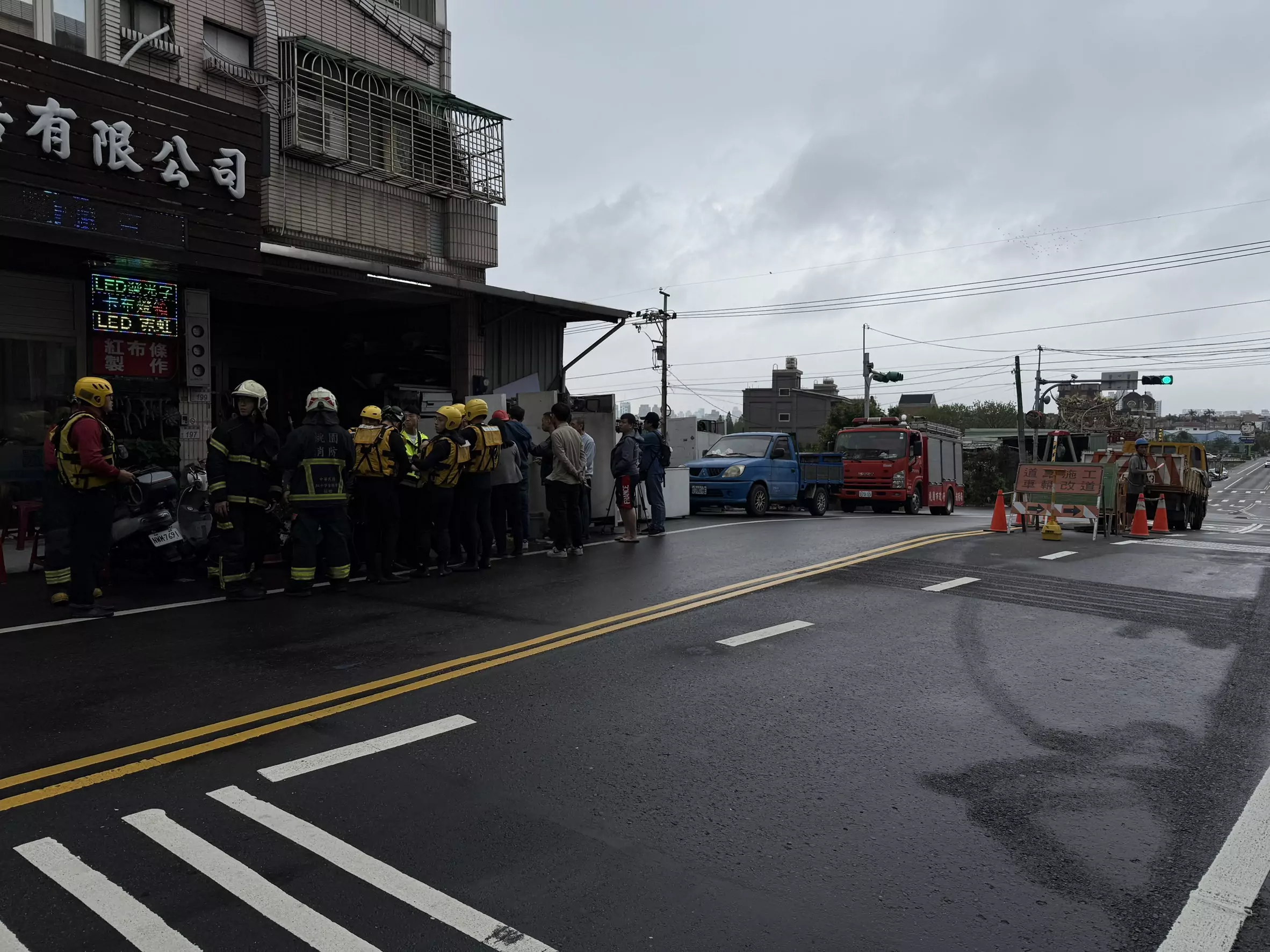 八德遭沖走工人大園區尋獲 已成冰冷遺體 八德遭沖走工人大園區尋獲 已成冰冷遺體