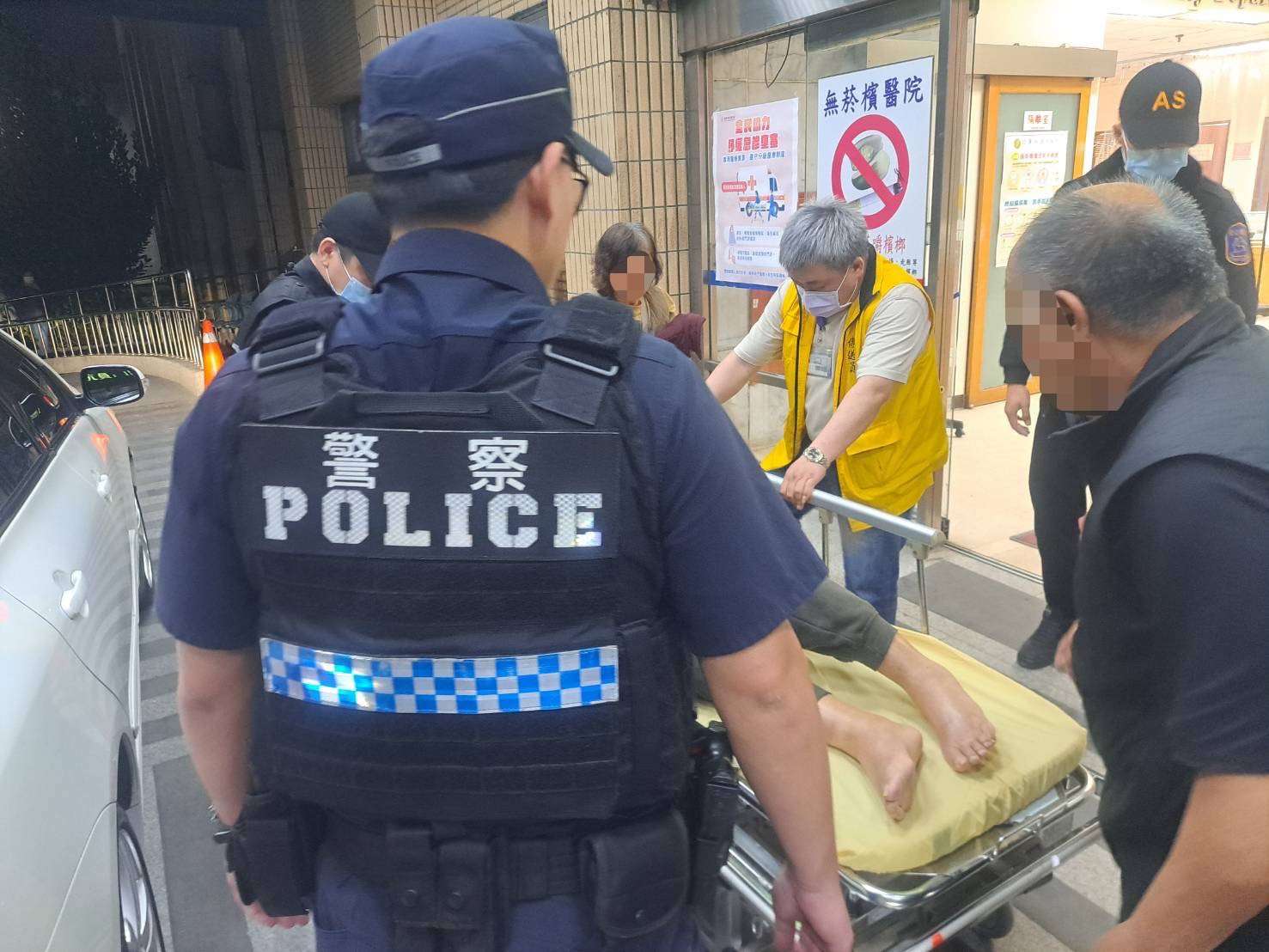 緊急!9旬翁突失去意識 龍潭警8分鐘開道送醫救命 S 2924555 0