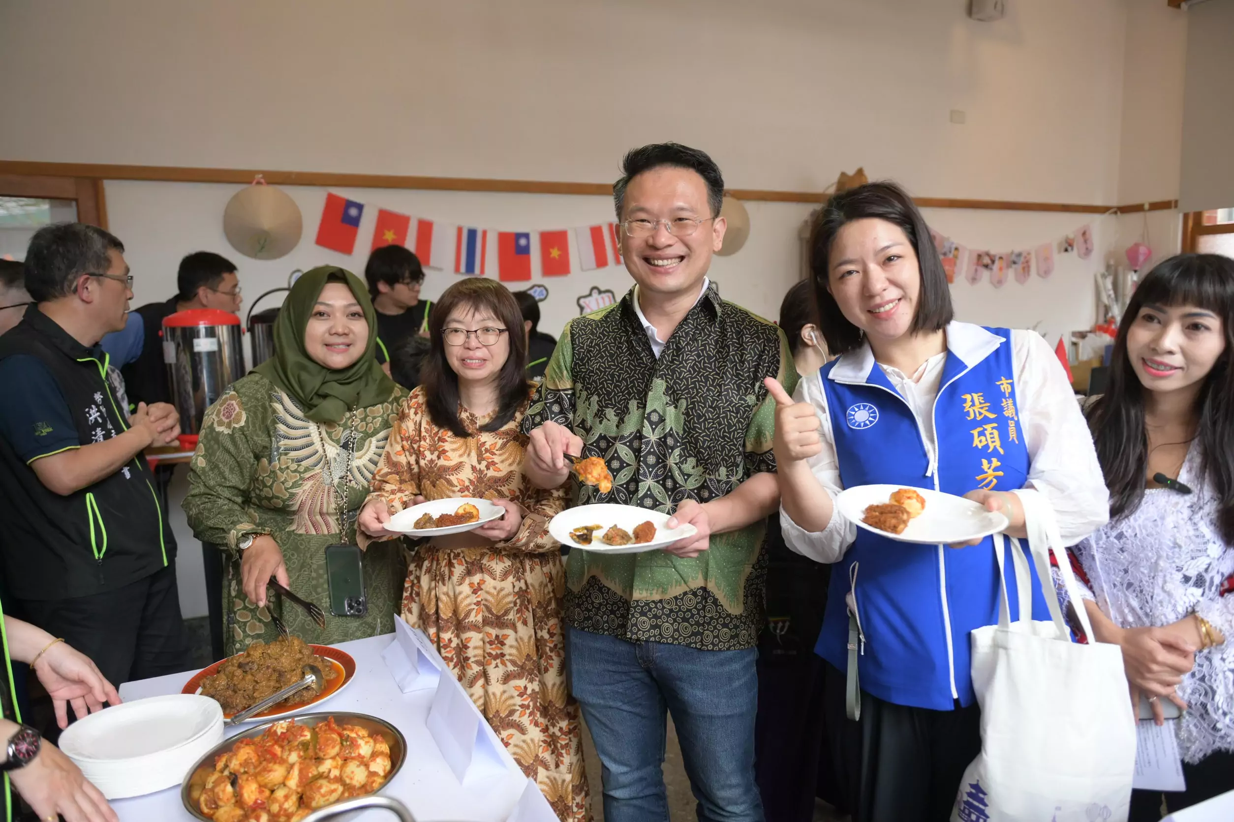 蘇俊賓印尼語祝新住民開齋節快樂 肯定多元文化是桃園競爭力 蘇俊賓印尼語祝新住民開齋節快樂 肯定多元文化是桃園競爭力