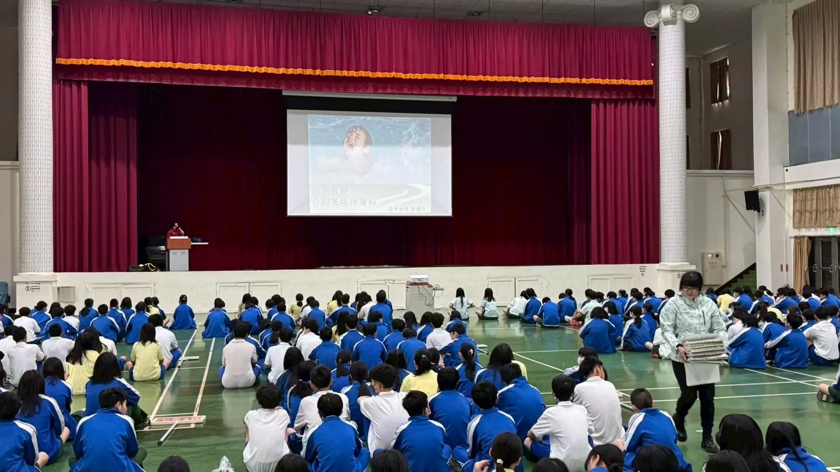 桃消高平分隊前進校園防溺宣導 提升學子自我保護意識 桃消高平分隊前進校園防溺宣導 提升學子自我保護意識