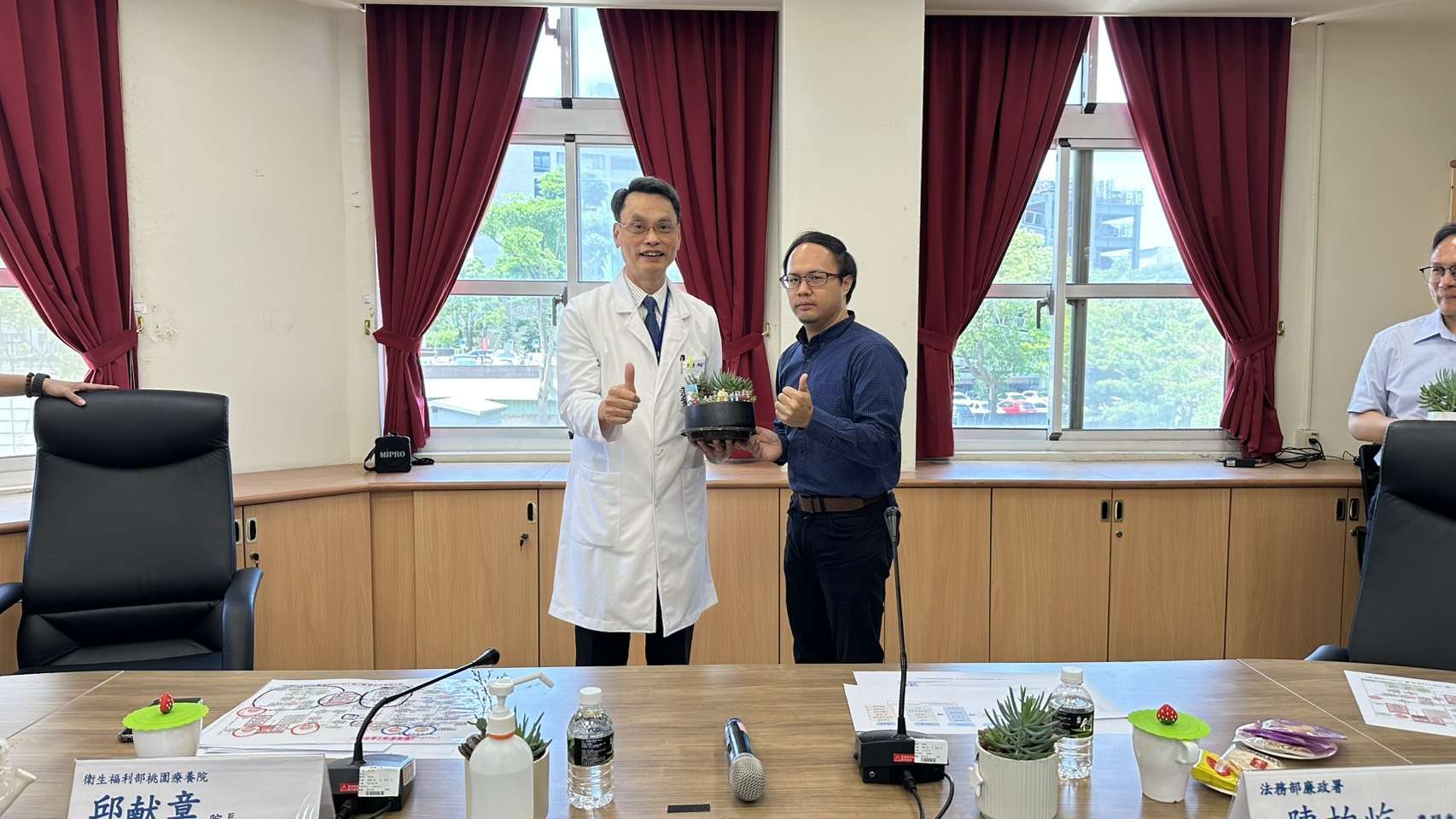 桃療政風室主任履新 李文浩用深厚實務經驗打造廉能環境 S 4006246 0