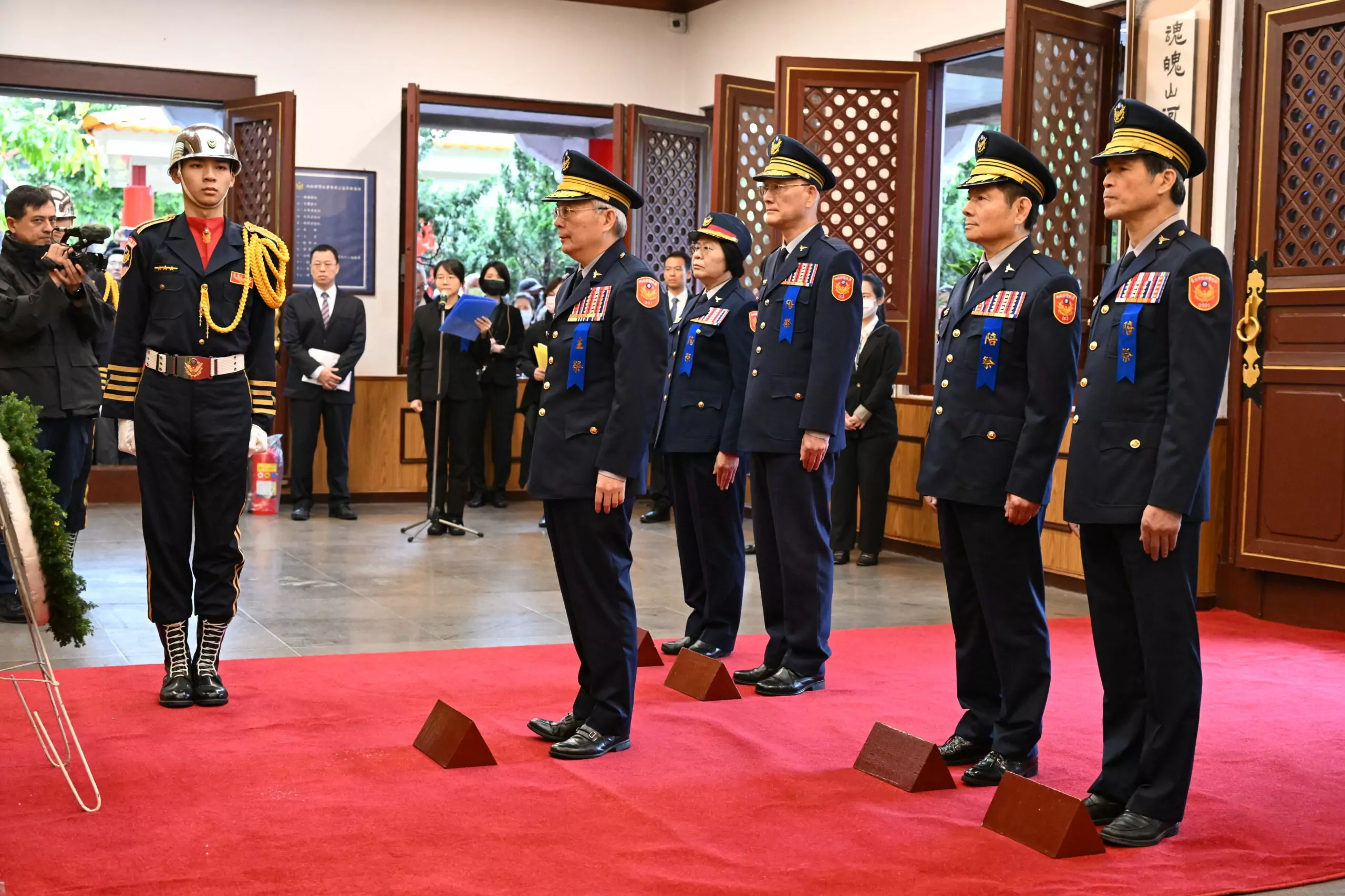 感念警察先賢為國犧牲 警政署莊嚴舉行春祭典禮 感念警察先賢為國犧牲 警政署莊嚴舉行春祭典禮
