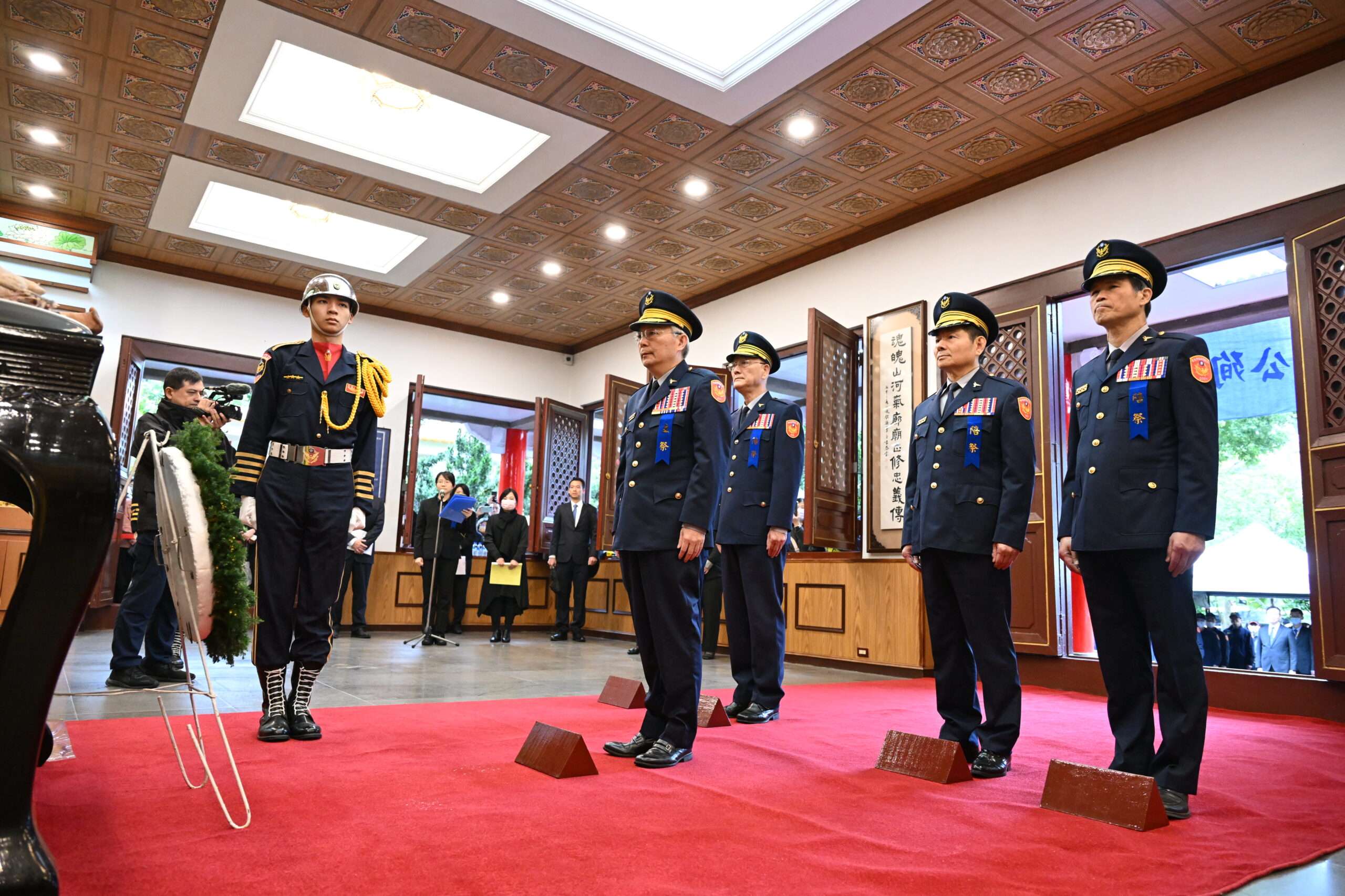 感念警察先賢為國犧牲 警政署莊嚴舉行春祭典禮 S 44073280 scaled